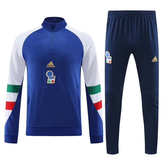 SURVÊTEMENT HAUT/BAS ITALIE BLEU 2023/2024