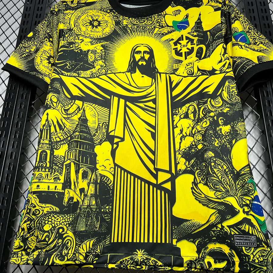 MAILLOT BRESIL CONCEPT YELLOW 2024/2025