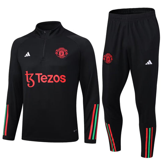 SURVÊTEMENT HAUT/BAS MANCHESTER UNITED NOIR 2023/2024