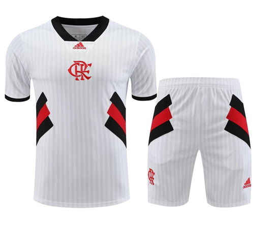 KIT TRAINING FLAMENGO BLANC THIRD 2023/2024