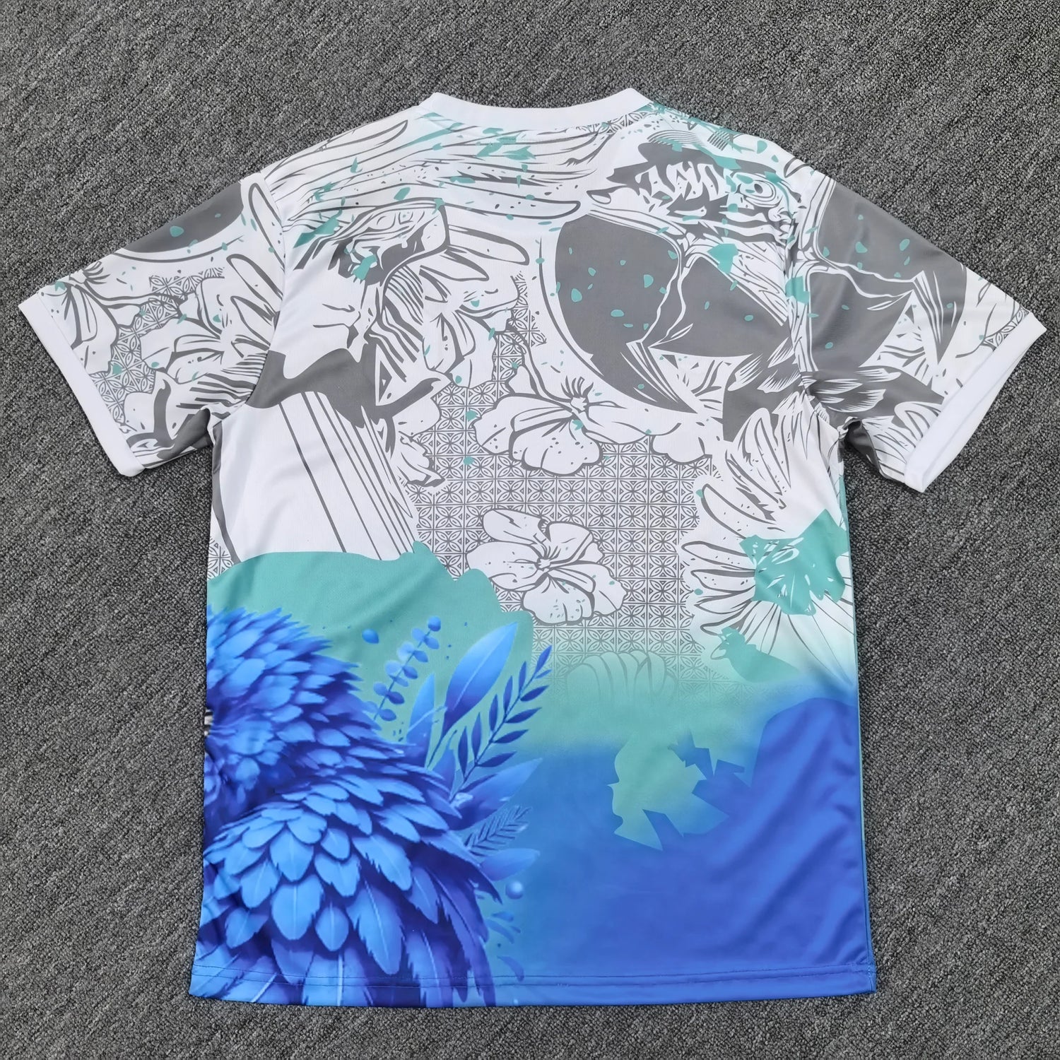 MAILLOT BRESIL CONCEPT BLEU/BLANC 2024/2025