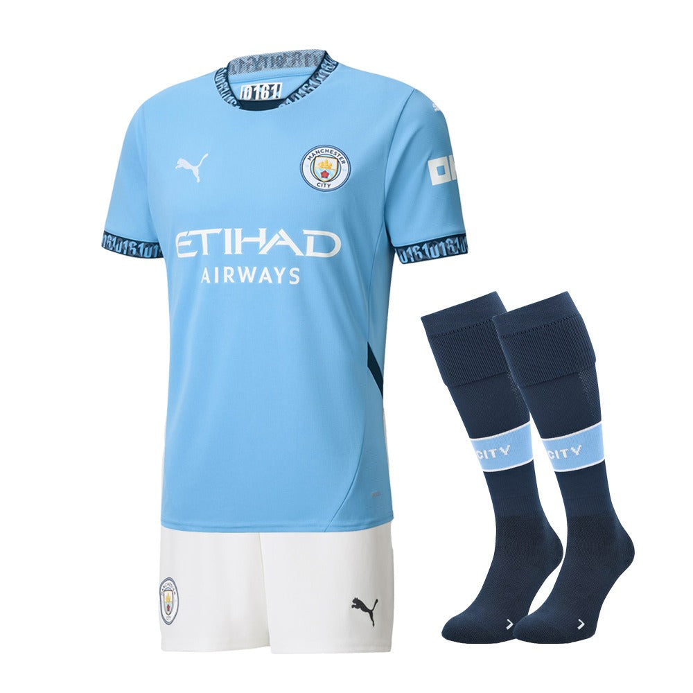 KIT ENFANT MANCHESTER CITY DOMICILE 2024-2025