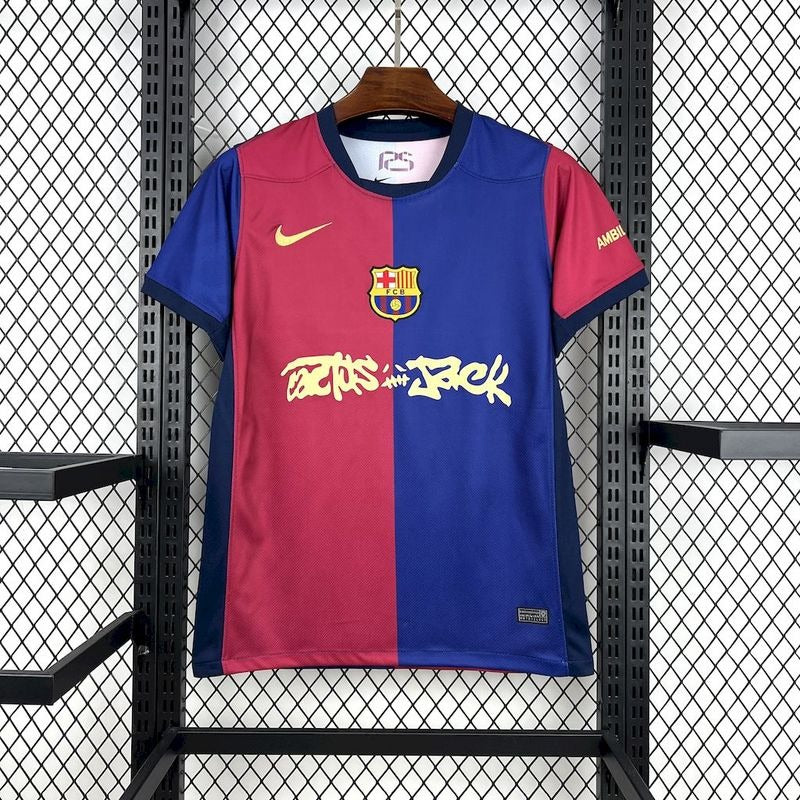 MAILLOT FC BARCELONA X TRAVIS SCOTT 2024/2025