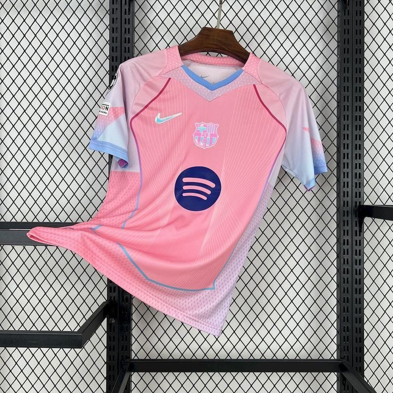 MAILLOT FC BARCELONA EDITION ROSE 2025/2026