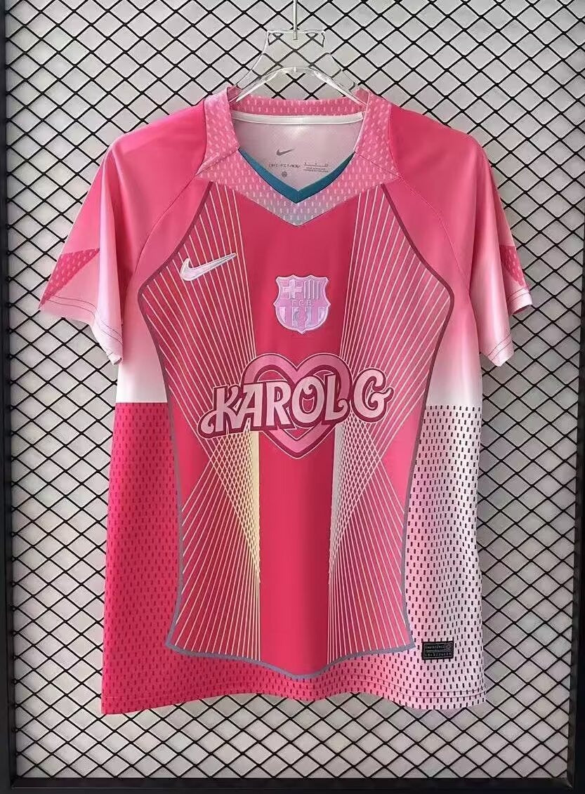 MAILLOT FC BARCELONA x KAROL G ROSE