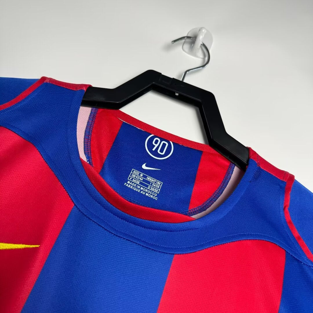 MAILLOT FC BARCELONA DOMICILE 2004/2005